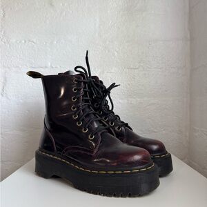 Dr Martens Jadon in Cherry Red Arcadia